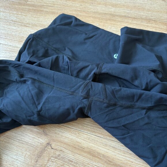 Lululemon Athletic Wunder Under HR Tight Yoga Pants 28” Black Women’s Sz 14 - Picture 6 of 9